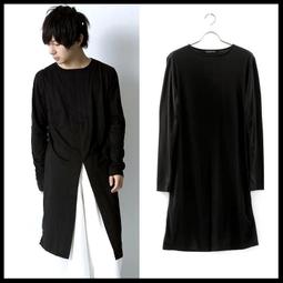 ＊MINI PUNK LOLO＊日本原創時尚-東京街頭達人假兩件式個性造型襯衫(a326008)ROCK 歷史價格詳細信息