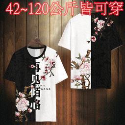【高級T恤】S-4XL 4色100%純棉夏季T恤寬鬆印花小眾百搭帥氣短袖男潮流ins字母短袖上衣/2.5/5Z 歷史價格詳細信息