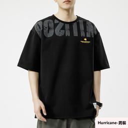 M-8XL  寬鬆落肩五分袖Tshirts 夏季圓領短袖T恤男 韓版短T 學生t恤男 ins潮流高品質印花短Tee-MINTS名仕男裝 歷史價格詳細信息