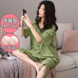 現貨夏季七分褲中老年女裝休閑高腰松緊媽媽裝直筒中褲薄款女褲子寬松 歷史價格詳細信息