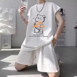 華夫格男士休閒短袖長褲套裝 歷史價格詳細信息