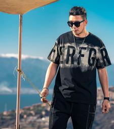 大尺碼T恤 大碼男裝潮短袖T卹男加肥加大潮流寬鬆半袖印花上衣 歷史價格詳細信息