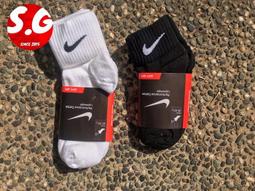 Nike Quarter Socks 短襪 白色 黑勾 黑色 白勾 短筒 運動襪 襪子 三雙一組 歷史價格詳細信息