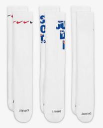 Nike everyday plus socks 白 高筒 長襪 運動襪 百搭 歷史價格詳細信息