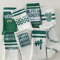 襪子男女ins潮中筒襪籃球運動高筒長襪純棉四季款男士襪學生短襪 歷史價格詳細信息