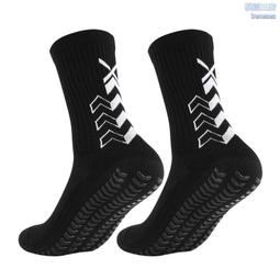 Football socks男女長筒過膝毛巾膠底防滑足球襪成人跑步運動襪子 歷史價格詳細信息