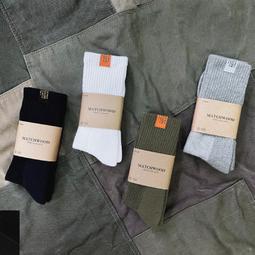 Matchwood Basic Sock 經典布標中筒襪 淺褐款 官方賣場 歷史價格詳細信息