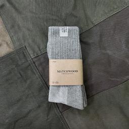 Matchwood Basic Sock 經典布標中筒襪 淺褐款 官方賣場 歷史價格詳細信息