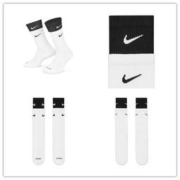【免運】NIKE襪子 耐吉 一組三雙 中筒襪 休閒襪 運動襪 透氣 防臭 黑白色襪子 禮盒裝 學生襪 短襪TW 歷史價格詳細信息