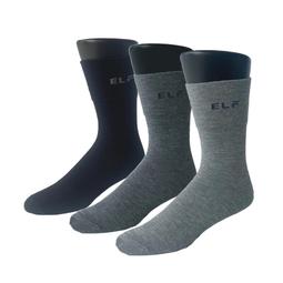 中筒無logo商務男士襪禮盒五雙裝加厚吸汗款銀纖維抗菌防臭襪 歷史價格詳細信息