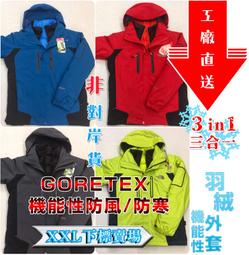優米小舖☆【tn3M1】NorthFace｜GoreTex｜3in1三合一男版機能性防寒防風防水騎車登山下雪騎車保暖外套 歷史價格詳細信息