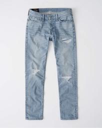 A&amp;F 男生 牛仔褲 31腰 破褲 牛仔破褲  AF Abercrombie Fitch BUYSOME C0820 歷史價格詳細信息