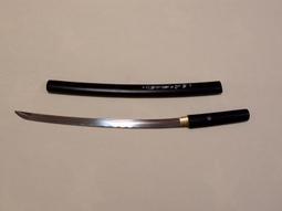 精選日本刀系列 浪人日本武士短刀(黑)/小武士刀/劍道居合道拔刀道/武士道/ 歷史價格詳細信息
