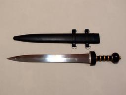 精選日本兵器系列 江戶時期古董銅十手黑鮫皮柄/武士刀/古兵器收藏/無二珍品收藏 歷史價格詳細信息