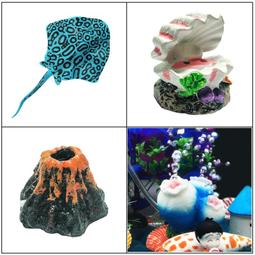 魚缸懸浮壁山創意天空之城造景中型超白玻璃桌面魚缸客廳仿真石頭 歷史價格詳細信息