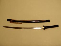 精選日本刀系列 盲劍客座頭市日本中刀(花梨木)/中武士刀/居合劍道拔刀道/拐杖刀/脅差 歷史價格詳細信息