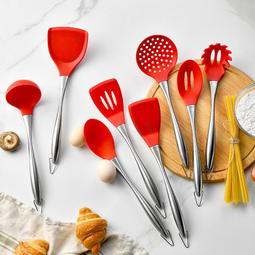 【熱賣】304不銹鋼鍋鏟家用煎餅鏟廚具創意廚房用品鐵板平鏟子批發 歷史價格詳細信息