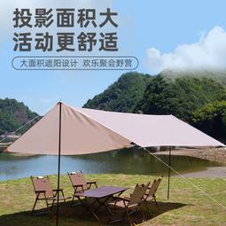 【熱賣】天幕戶外露營帳篷遮陽棚防暴雨防曬鋁合金超輕加厚便捷式野營涼棚 歷史價格詳細信息