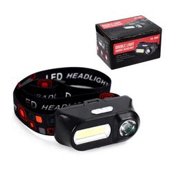 多功能COB頭燈 頭戴燈 工作燈 維修燈 強光頭燈 露營燈 紅光頭燈 登山頭燈 應急燈 側面強磁 釣魚燈 輕便款 歷史價格詳細信息