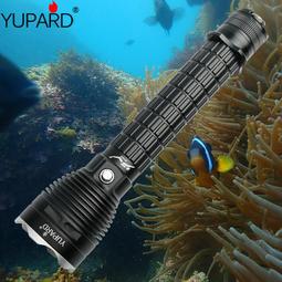 p70潛水手電筒 水下專用鋁合金強光手電筒 帶電量顯示 歷史價格詳細信息
