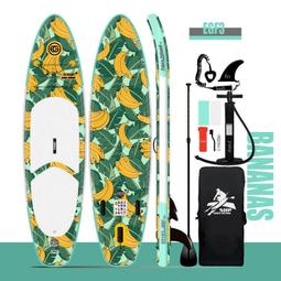 充氣式衝浪板站立式槳板漿板加厚防滑娛樂板運動SUP划水板 歷史價格詳細信息