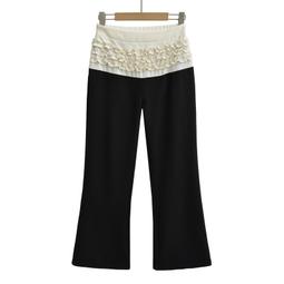 西裝褲女2024新款春秋高腰窄版寬鬆顯瘦小個子休閒哈倫煙管褲6225 歷史價格詳細信息