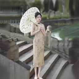 旗袍2024年新款改良版氣質高端少女年輕款復古優雅連衣裙日常可穿-KBY科貝 歷史價格詳細信息