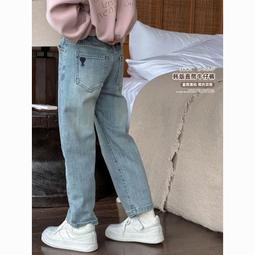 童裝 女童牛仔褲 兒童牛仔褲 2023秋季新款 韓版寶寶休閒中腰寬褲 男女童 洋氣 褲子 XYXP7675超夯 正品 活 歷史價格詳細信息