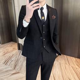 男童禮服韓版春夏西裝黑色馬甲小學生合唱六一兒童節鋼琴演出服 歷史價格詳細信息