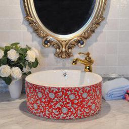 5Cgo.【代購七天交貨】景德鎮陶瓷手繪大缸家居客廳招財風水擺件睡蓮荷花盆養錦鯉魚缸鎮宅缸種樹盆水缸t640382081720 歷史價格詳細信息