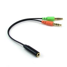 手機耳麥轉成電腦耳機麥克風  耳麥轉接線讓3.5mm*4節插頭手機耳機變成電腦耳麥 歷史價格詳細信息