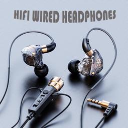 3.5毫米通用 HiFi 耳機 雙動圈耳機 入耳式 立體聲 音樂耳機 耳塞 帶可拆卸升級線 歷史價格詳細信息