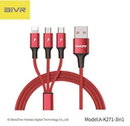 【阿婆K鵝】AIVR K341 雙頭 TYPEC 充電線 1公尺 2公尺 30W PD 快充 蘋果 手機 平板 歷史價格詳細信息