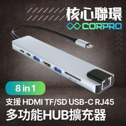CorPro核心聯環 7合1 USB多口擴充轉接器 Type-C 支援HDMI 歷史價格詳細信息