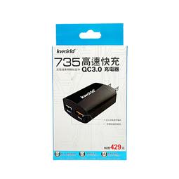 【Kworld 廣寰】QC3.0 高速智慧3孔車用充電器CAR-033 歷史價格詳細信息