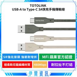 TOTOLINK 1M USB-A to Type-C 3A快充 手機傳輸線 充電線(雪松灰/柔霧奶) 歷史價格詳細信息