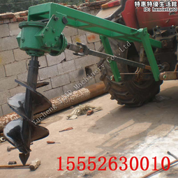 苗木種植挖坑機 農用小型挖坑機 多用途園林植樹鑽孔機 歷史價格詳細信息