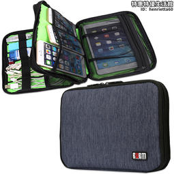 【BUBM】3C電子產品數位周邊線材配件整理收納包/隨行包 (黑色) 歷史價格詳細信息