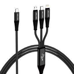 【JELLICO】三合一充電傳輸線-1.2M 銀 歷史價格詳細信息