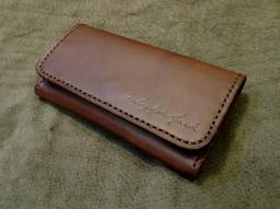 KH手工皮革工作室IPhone 14ProMax IPhone 13ProMax手機皮套犀牛盾背蓋可用橫式磁釦手機皮套 歷史價格詳細信息