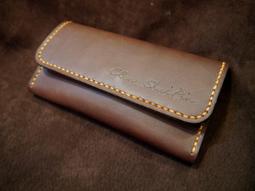 KH手工皮革工作室IPhone 14ProMax IPhone 13ProMax手機皮套犀牛盾背蓋可用橫式磁釦手機皮套 歷史價格詳細信息