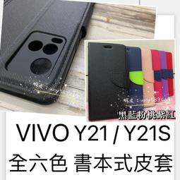 VIVO Y21 Y21S 側翻 側掀 皮套 保護套 翻書套 專用 斜紋布 歷史價格詳細信息