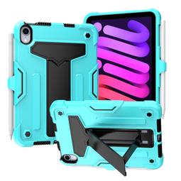 GMO 2免運蘋果iPad 10.2吋2019 2020 2021三合一撞色矽膠殼PC支架含筆槽保護套殼薄荷 價格比較,價格查詢,歷史價格詳細信息