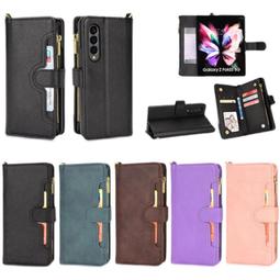 三星 Galaxy Z Fold4 5G / Galaxy Z Fold3 5G多卡槽錢包式支架皮套保護套 歷史價格詳細信息