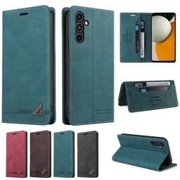 008 三星 Galaxy A55 A35 A54 A34 手機皮套 防摔 插卡 側掀翻蓋 支架復古 膚感手機套 外殼 歷史價格詳細信息