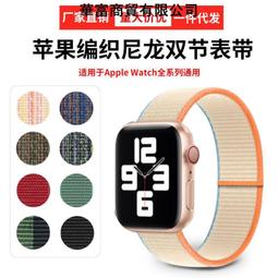 台灣現貨 適用于蘋果尼龍表帶iwatch通用調節彈力尼龍編織表帶單圈apple 歷史價格詳細信息