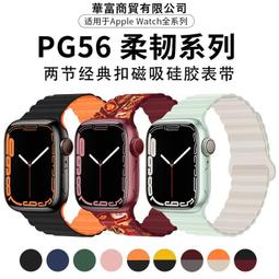 台灣現貨 蘋果表帶iwatch米蘭尼斯針鏈式磁吸鋼帶適用applewatch多米諾表帶 歷史價格詳細信息