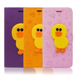 北車實體門市 LINE原廠 Sony Xperia Z3+ /Z3 PLUS /Z4 莎莉磁吸公仔立架側掀皮套 歷史價格詳細信息