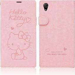 GOMO三麗鷗授權 Hello Kitty Sony 5吋 Xperia Z1 C6902 32GB 側掀側翻可立式皮套 保護殼 保護套 紅 歷史價格詳細信息
