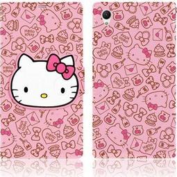 GOMO三麗鷗授權 2014 Hello Kitty 三星 5.7吋 Note3 Note 3 N9000 側掀側翻可立式皮套 保護殼 保護套 紅/粉 歷史價格詳細信息